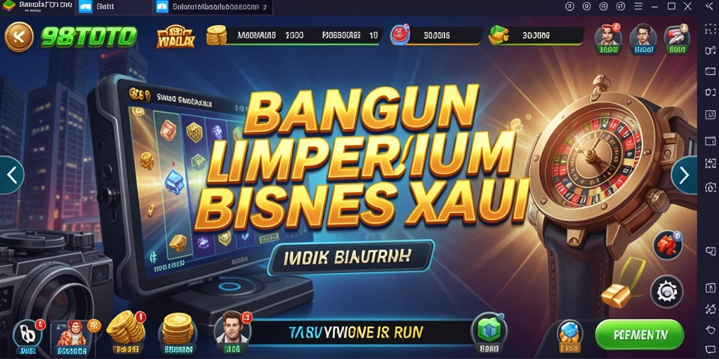 Tampilan gameplay menarik dari 98TOTO dengan berbagai fitur Tycoon.