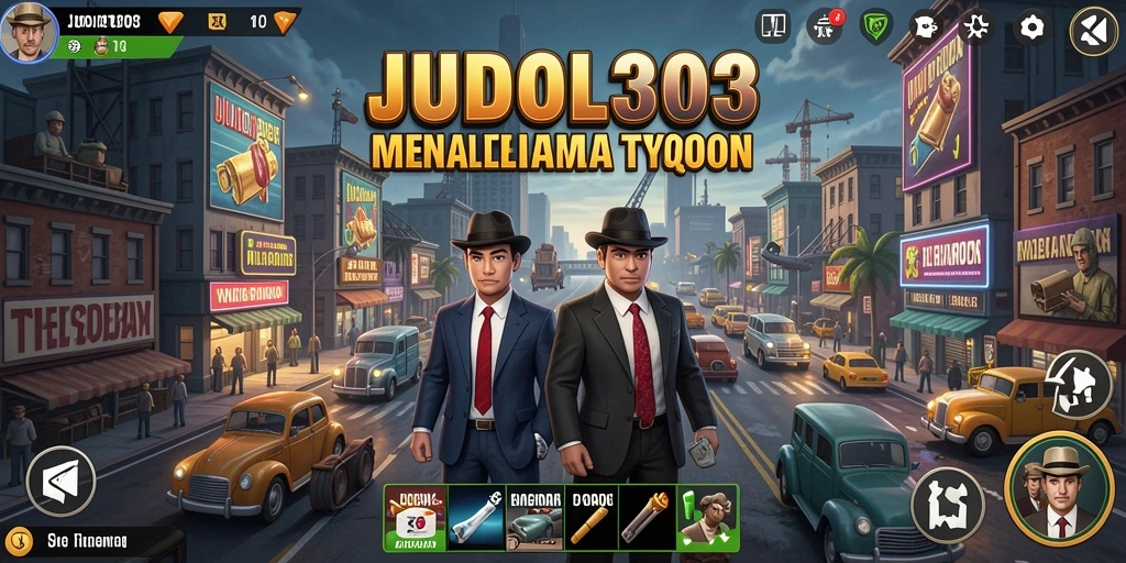Tampilan gameplay Tycoon yang mendebarkan dan penuh strategi.
