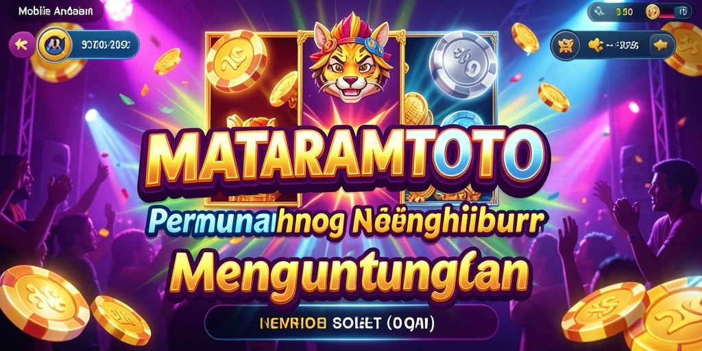 Tampilan menarik dari gameplay Slot MATARAMTOTO yang seru.