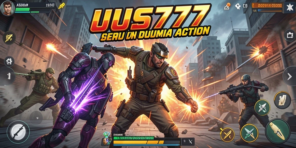 Tampilan gameplay UUS777 yang penuh aksi dan seru.